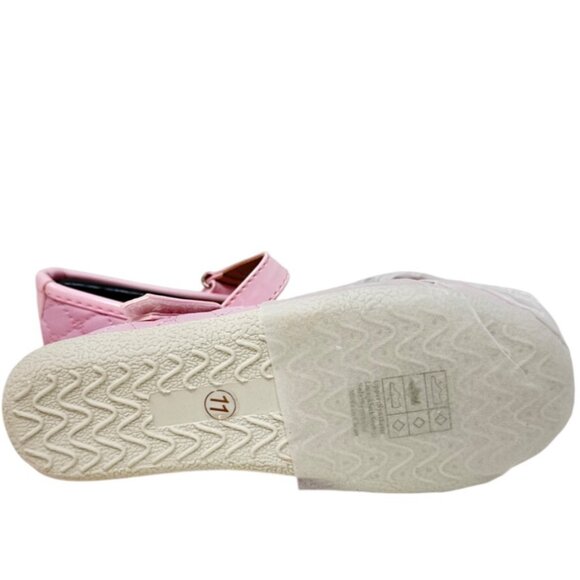 Via Pinky Collection Girls Quilted Ballet Flats Size 11 Pink With Box - Picture 6 of 6